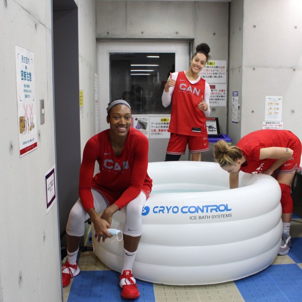 2020TOKYO　カナダ代表バスケットボールチームへ帯同